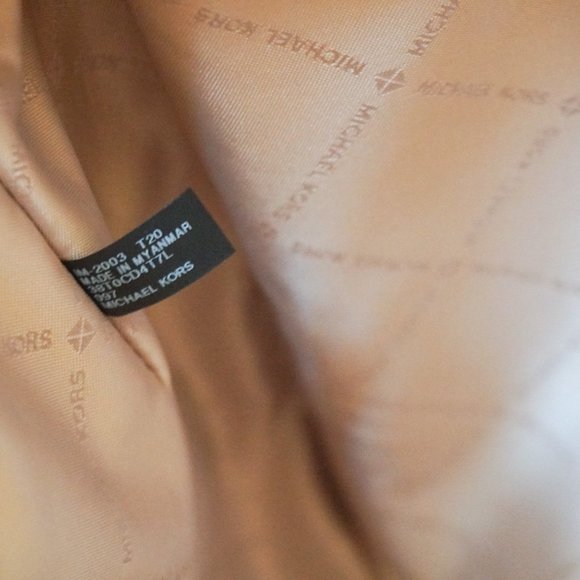 Michael Kors Sady Large Multifunction Top Zip Laptop Tote Shoulder Bag Bisque - Picture 12 of 12